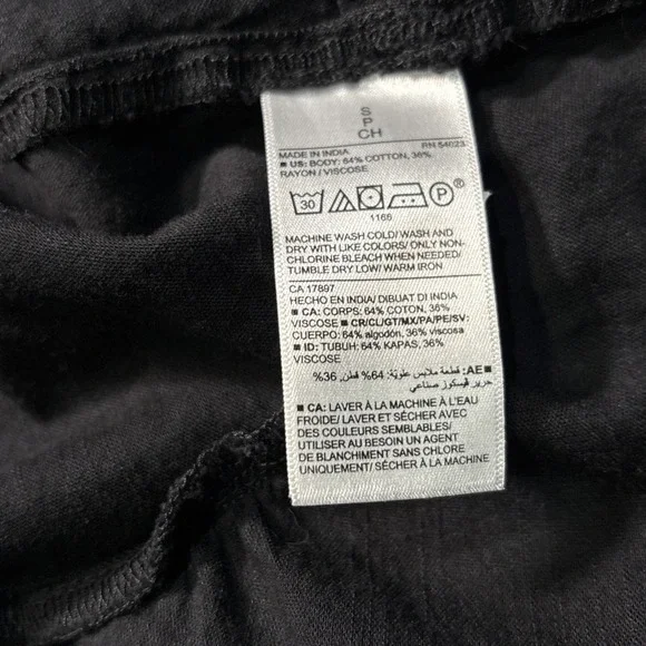 Old Navy Little Black Dress Womens Small Dark Fairy Grunge Smocked Mini - Picture 5 of 6